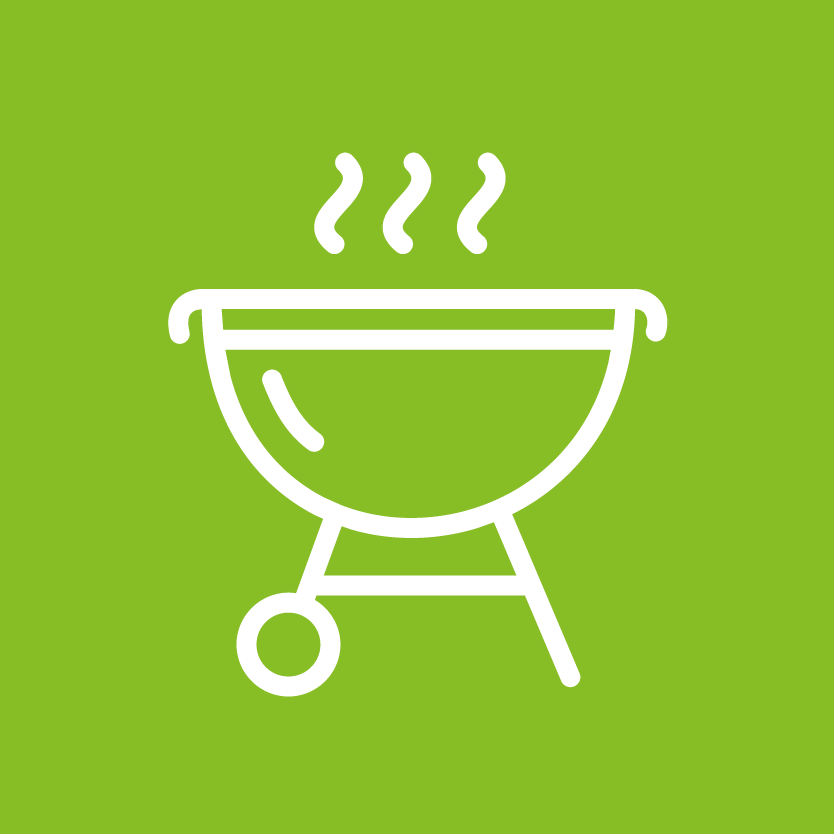 Parrilla en Terraza